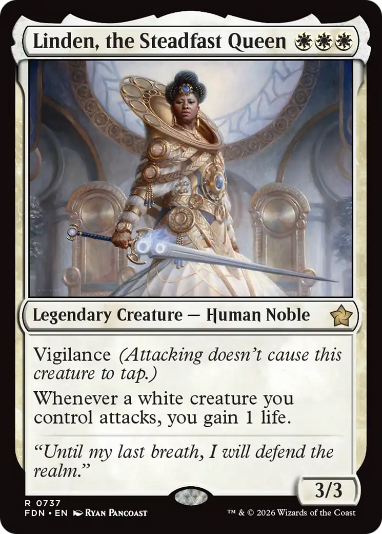 Linden, the Steadfast Queen (0737) [Foundations] | Jack's On Queen