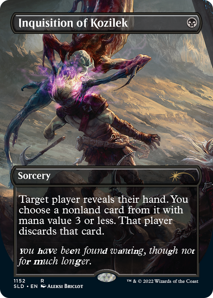 Inquisition of Kozilek (Borderless) [Secret Lair Drop Series] | Jack's On Queen