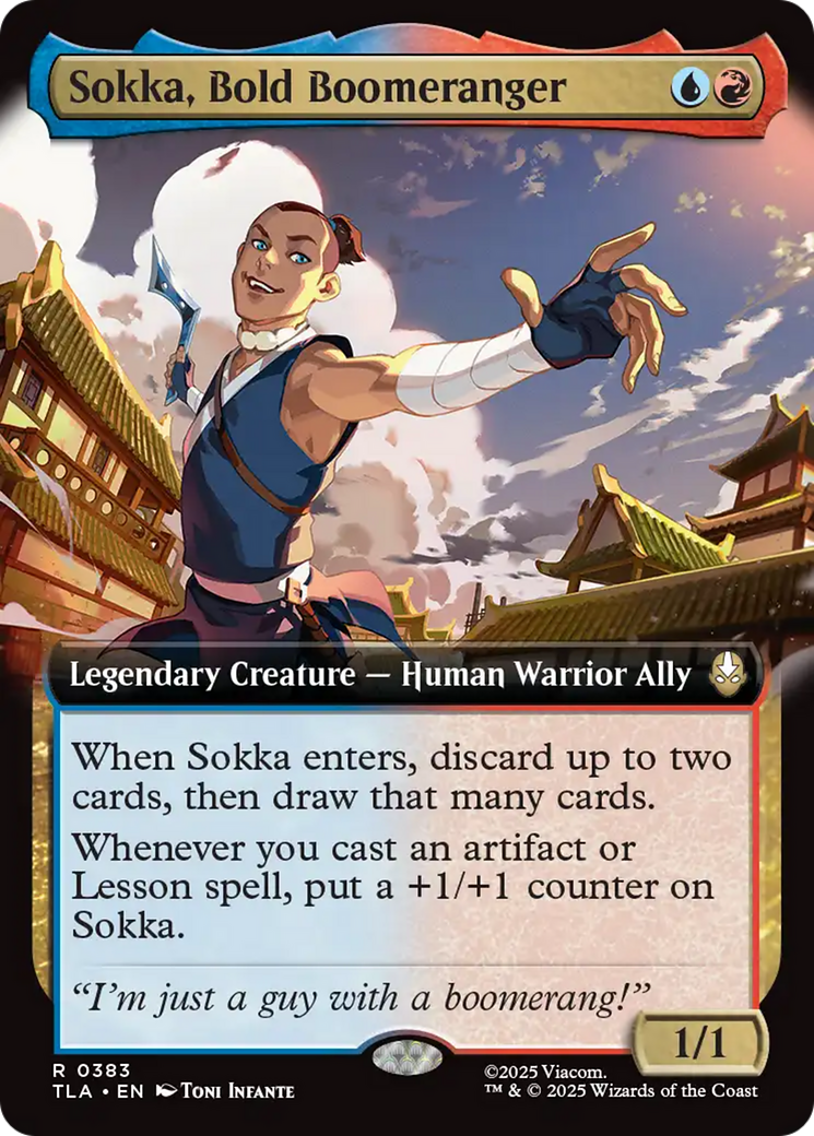 Sokka, Bold Boomeranger (Extended Art) [Avatar: The Last Airbender] | Jack's On Queen