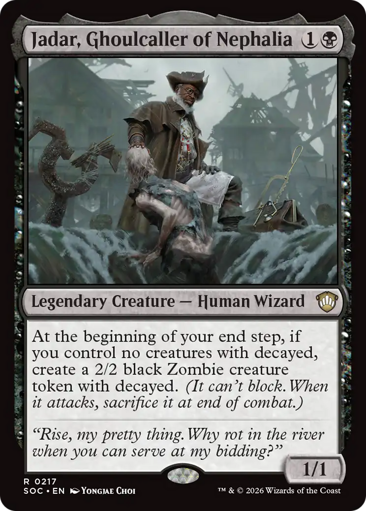 Jadar, Ghoulcaller of Nephalia [Secrets of Strixhaven Commander] | Jack's On Queen
