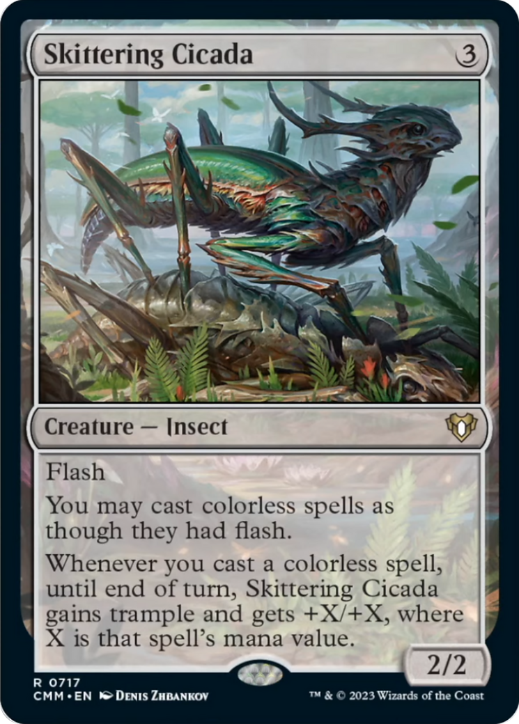 Skittering Cicada [Commander Masters] | Jack's On Queen