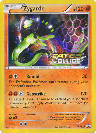 Zygarde (XY129) (Staff) [XY: Black Star Promos] | Jack's On Queen