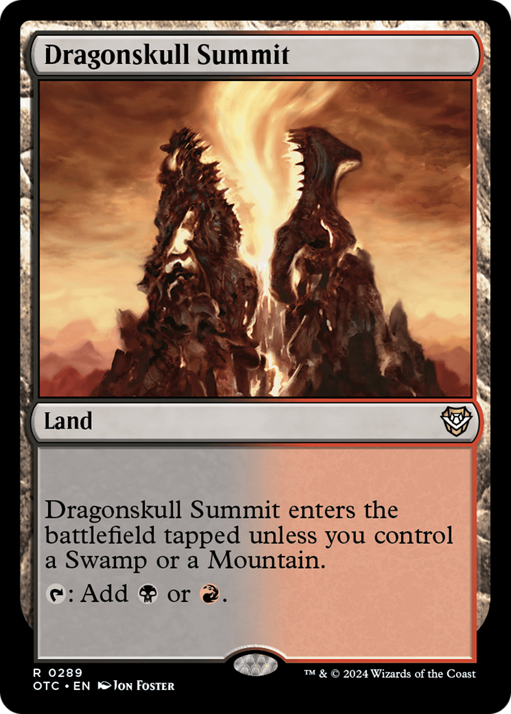 Dragonskull Summit [Outlaws of Thunder Junction Commander] | Jack's On Queen