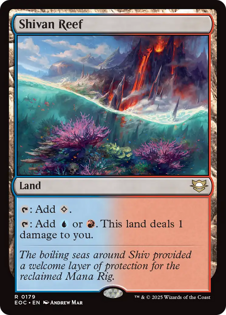 Shivan Reef [Edge of Eternities Commander] | Jack's On Queen