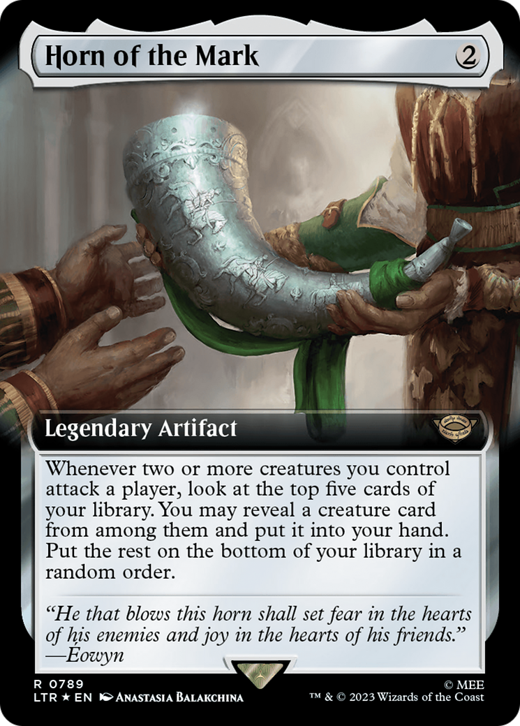 Horn of the Mark (Extended Art) (Surge Foil) [The Lord of the Rings: Tales of Middle-Earth] | Jack's On Queen