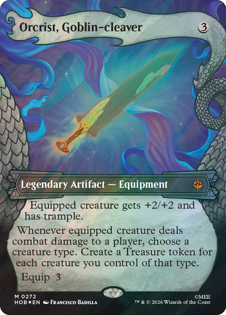 Orcrist, Goblin-cleaver (Showcase) (Surge Foil) [The Hobbit] | Jack's On Queen