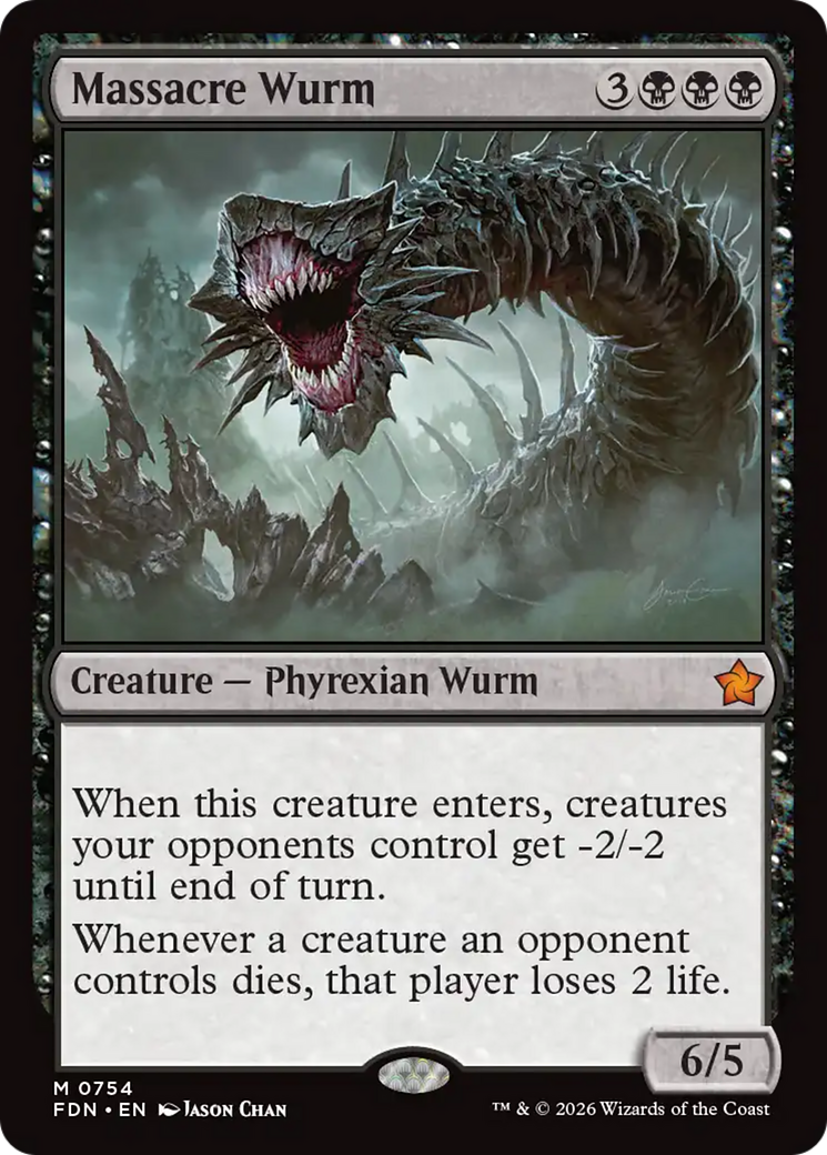 Massacre Wurm (0754) [Foundations] | Jack's On Queen