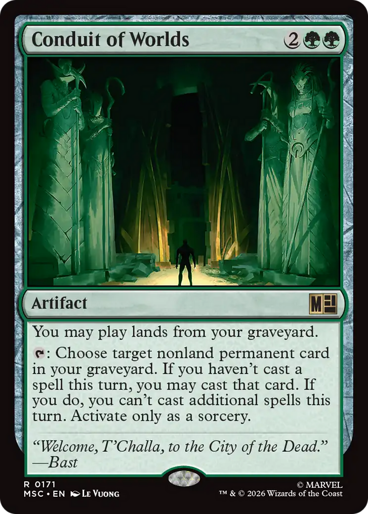 Conduit of Worlds (Surge Foil) [Marvel Super Heroes Commander] | Jack's On Queen