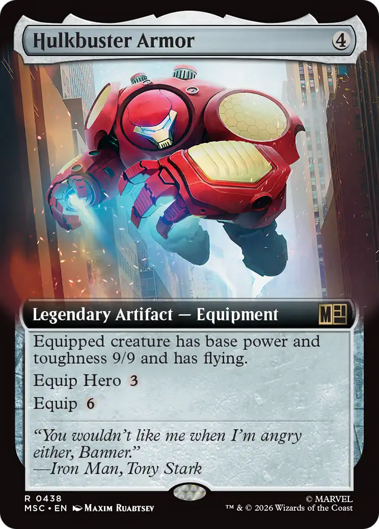 Hulkbuster Armor (Extended Art) [Marvel Super Heroes Commander] | Jack's On Queen
