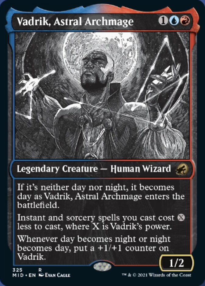 Vadrik, Astral Archmage (Showcase Eternal Night) [Innistrad: Midnight Hunt] | Jack's On Queen