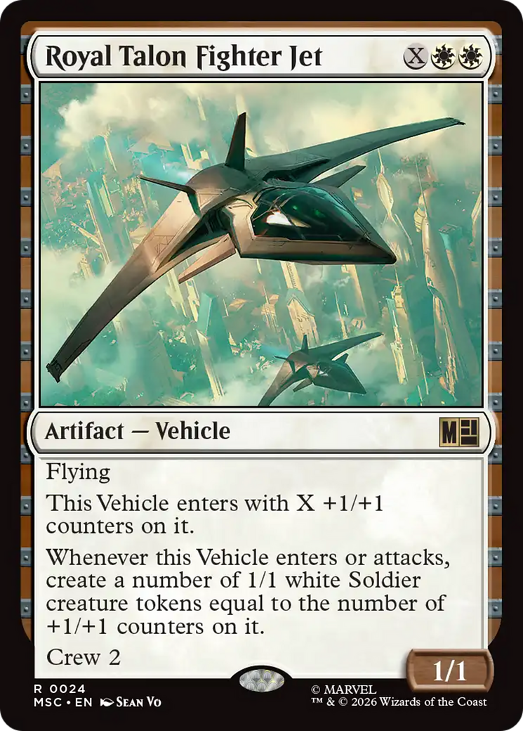 Royal Talon Fighter Jet (Surge Foil) [Marvel Super Heroes Commander] | Jack's On Queen