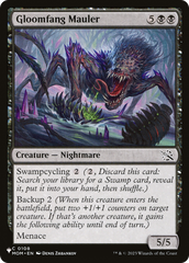 Gloomfang Mauler [The List Reprints] | Jack's On Queen