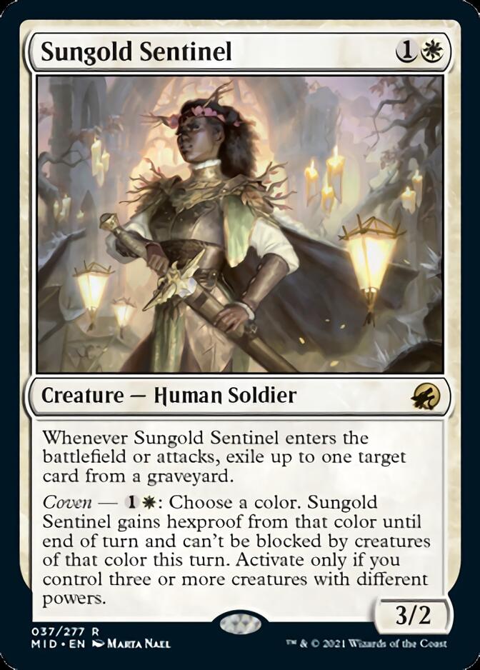 Sungold Sentinel [Innistrad: Midnight Hunt] | Jack's On Queen