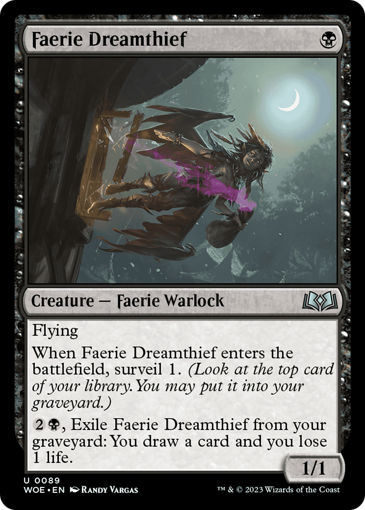 Faerie Dreamthief [Wilds of Eldraine] | Jack's On Queen