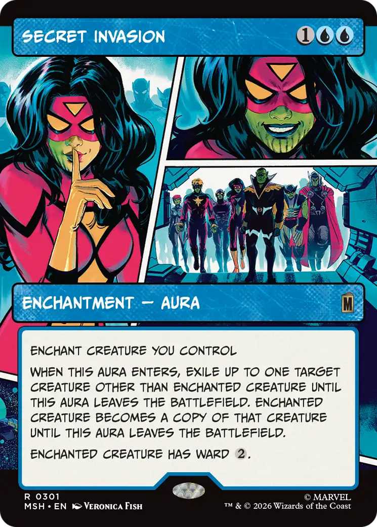 Secret Invasion (Borderless) [Marvel Super Heroes] | Jack's On Queen