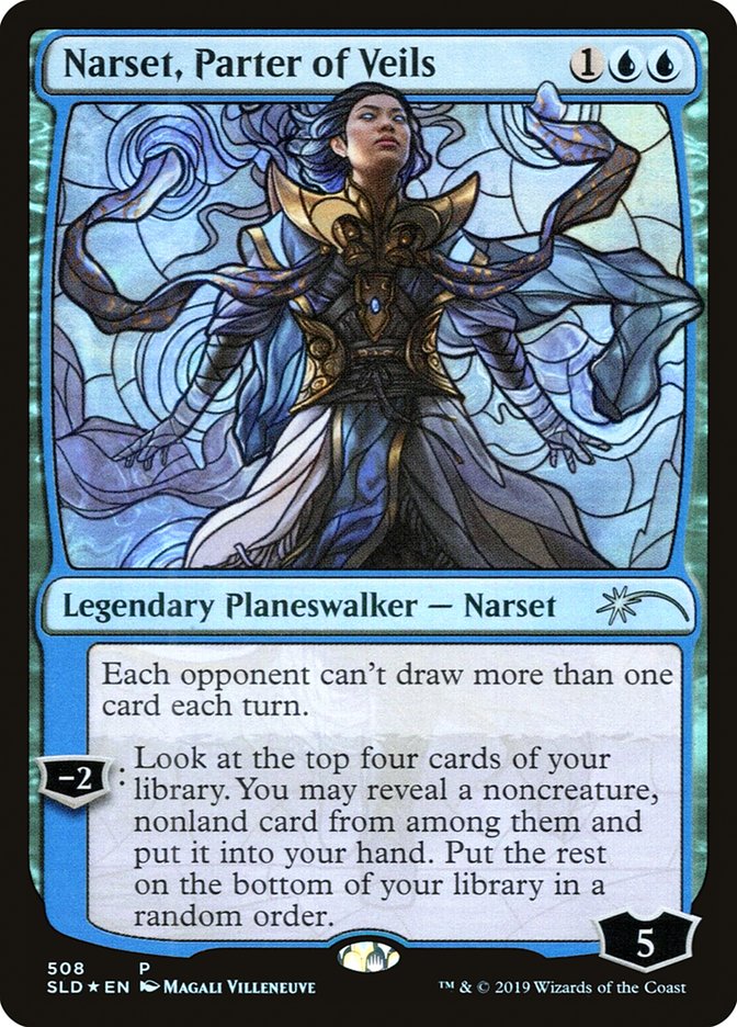 Narset, Parter of Veils (Stained Glass) [Secret Lair Drop Promos] | Jack's On Queen