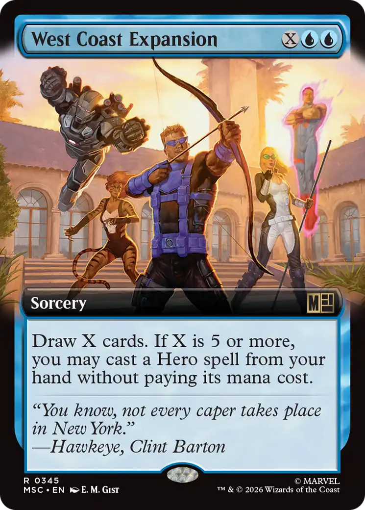 West Coast Expansion (Extended Art) [Marvel Super Heroes Commander] | Jack's On Queen