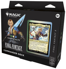 FINAL FANTASY: Commander - Commander Deck - X Counter Blitz- Tidus | Jack's On Queen