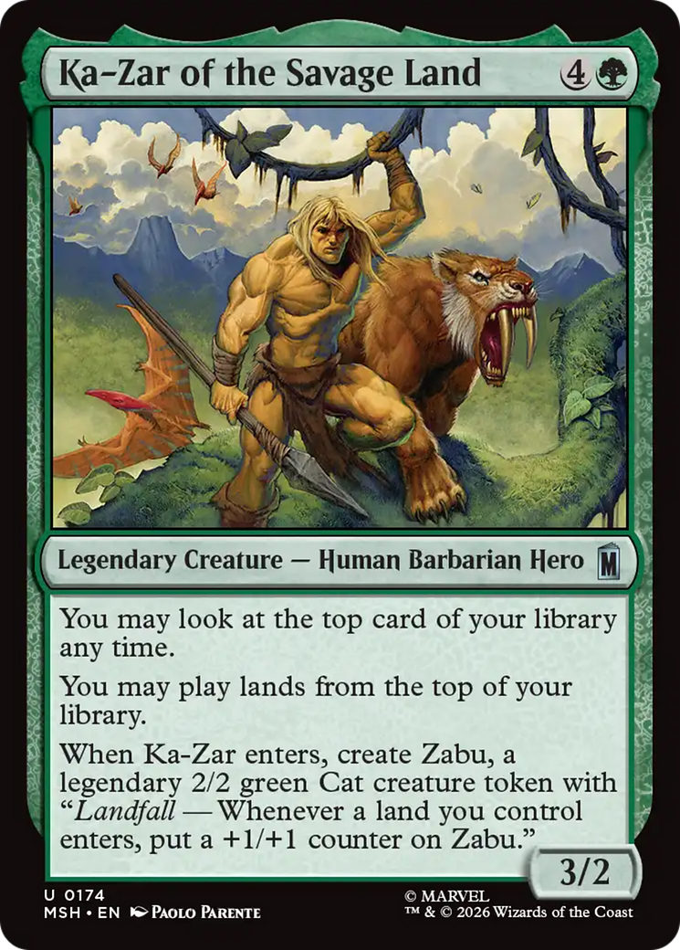 Ka-Zar of the Savage Land [Marvel Super Heroes] | Jack's On Queen