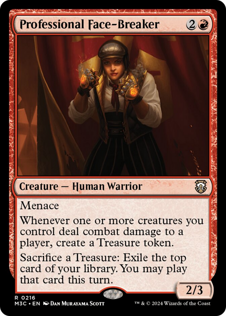 Professional Face-Breaker (Ripple Foil) [Modern Horizons 3 Commander] | Jack's On Queen