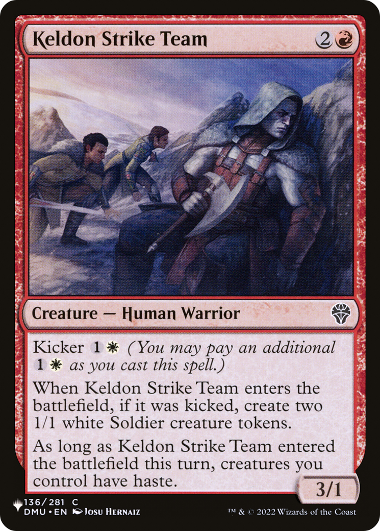 Keldon Strike Team [The List] | Jack's On Queen