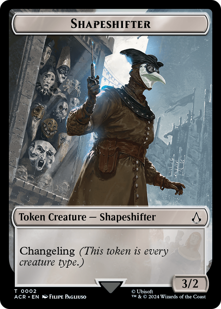 Shapeshifter Token [Assassin's Creed Tokens] | Jack's On Queen