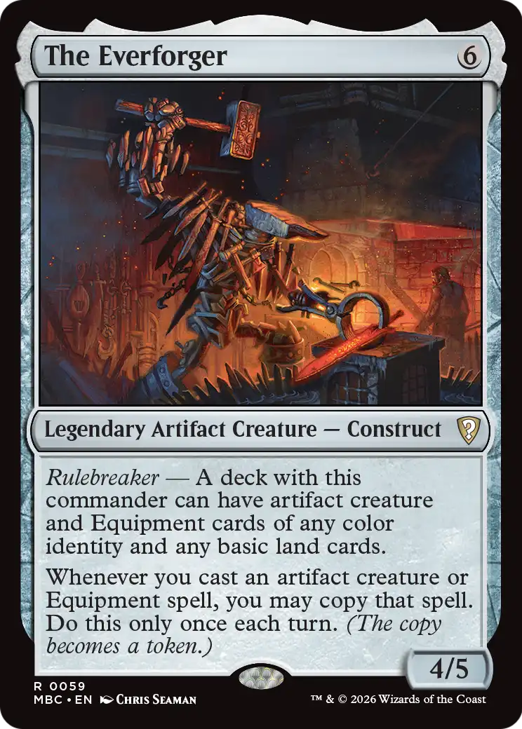 The Everforger [Mystery Booster: Commander Edition] | Jack's On Queen