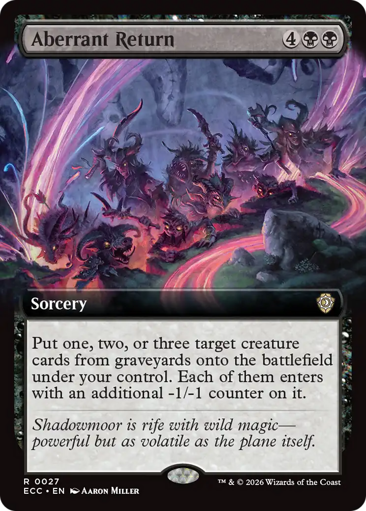 Aberrant Return (Extended Art) [Lorwyn Eclipsed Commander] | Jack's On Queen