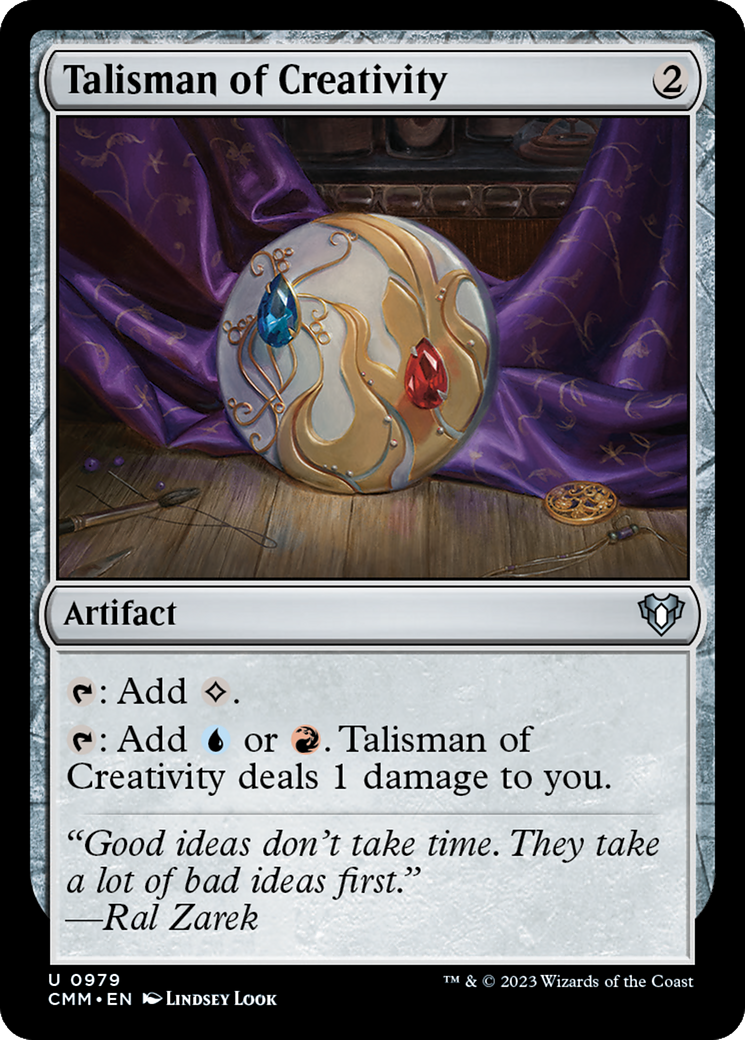 Talisman of Creativity [Commander Masters] | Jack's On Queen