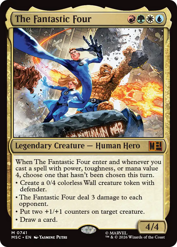 The Fantastic Four [Marvel Super Heroes Commander] | Jack's On Queen
