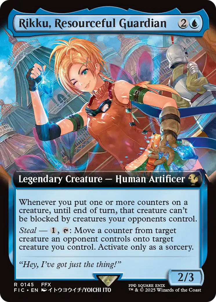 Rikku, Resourceful Guardian (Extended Art) [FINAL FANTASY Commander] | Jack's On Queen