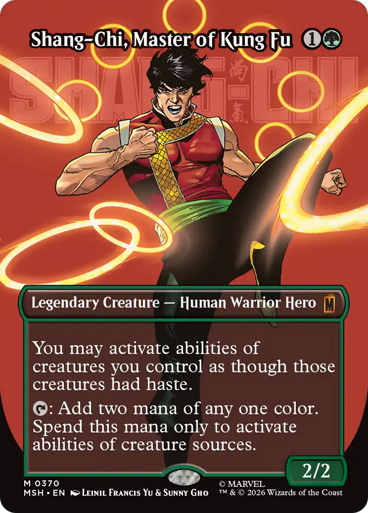 Shang-Chi, Master of Kung Fu (Borderless) (0370) [Marvel Super Heroes] | Jack's On Queen