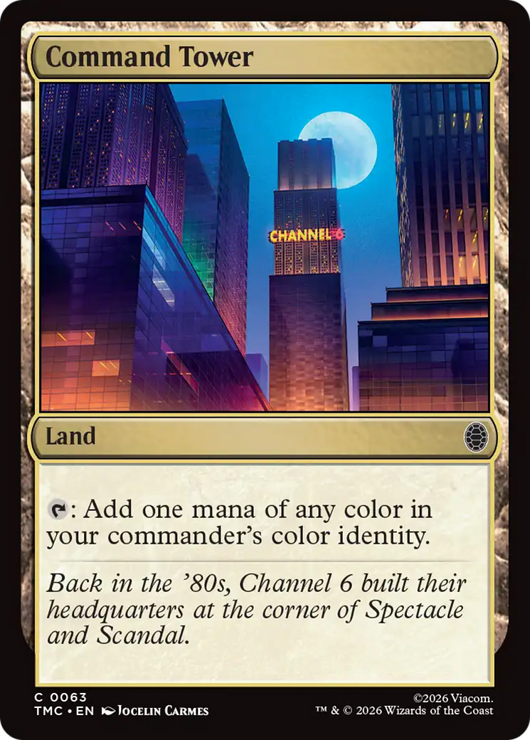 Command Tower [Teenage Mutant Ninja Turtles Commander] | Jack's On Queen