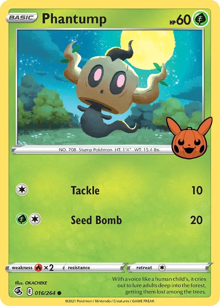 Phantump (016/264) [Trick or Trade] | Jack's On Queen