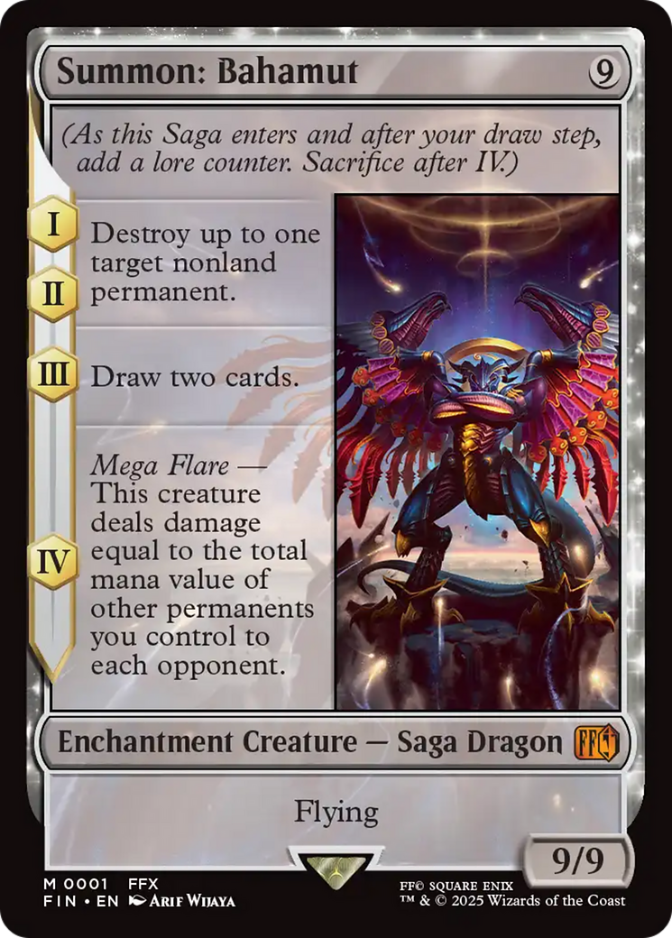 Summon: Bahamut [FINAL FANTASY] | Jack's On Queen