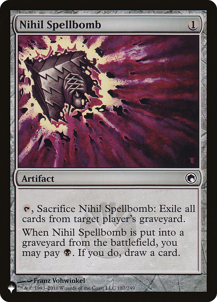 Nihil Spellbomb [The List] | Jack's On Queen
