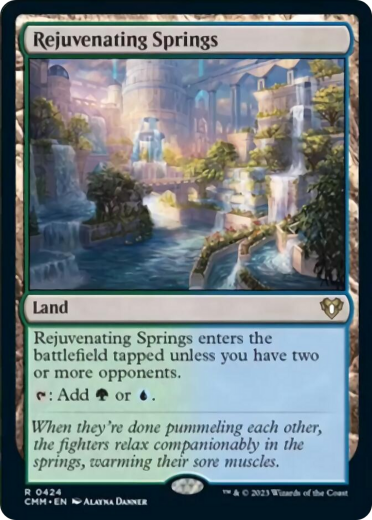Rejuvenating Springs [Commander Masters] | Jack's On Queen