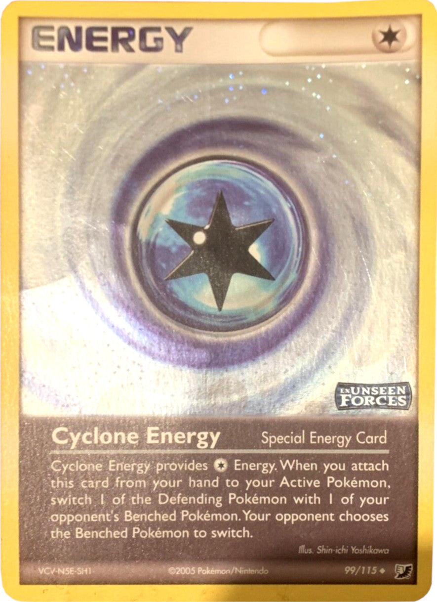 Cyclone Energy (99/115) (Stamped) [EX: Unseen Forces] | Jack's On Queen