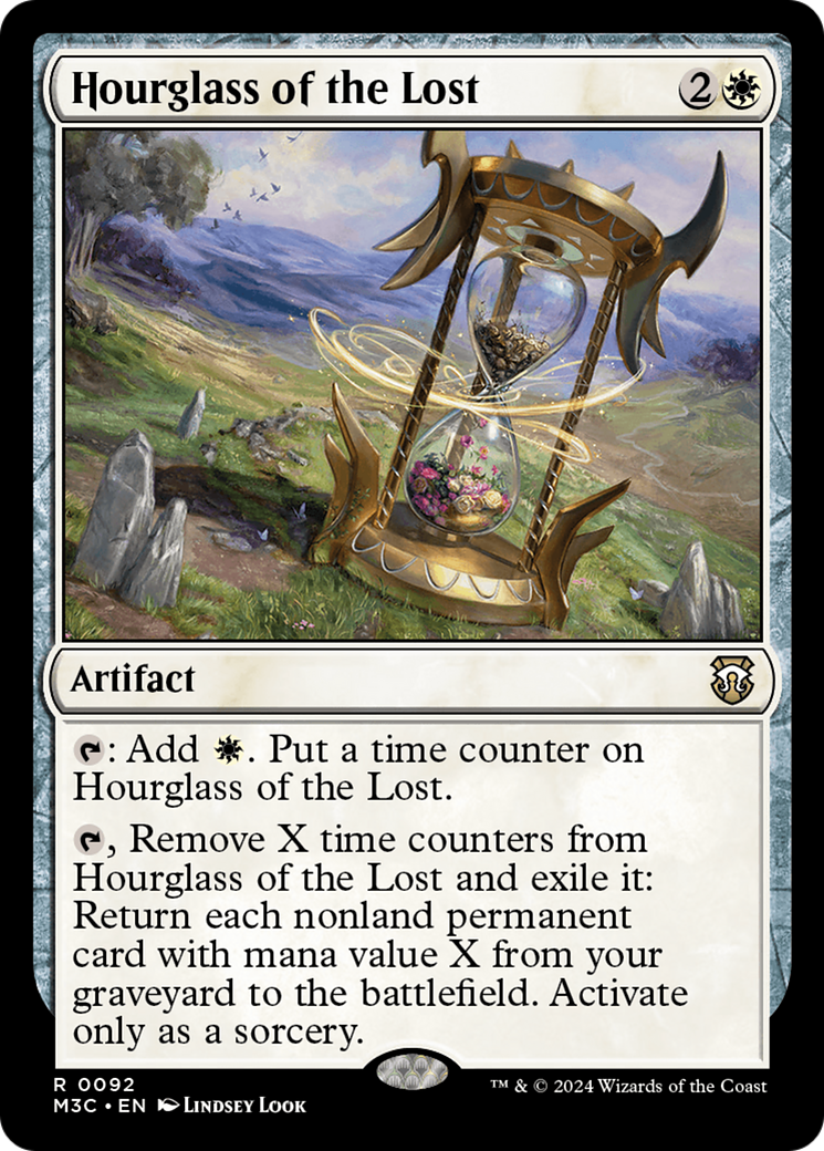 Hourglass of the Lost (Ripple Foil) [Modern Horizons 3 Commander] | Jack's On Queen