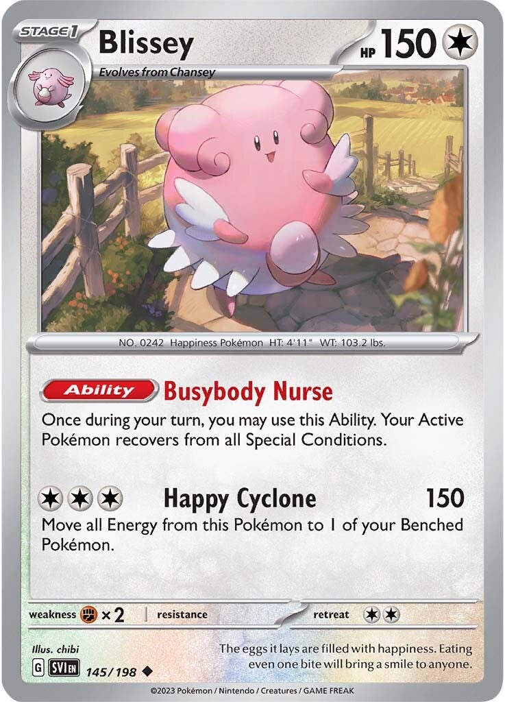 Blissey (145/198) [Scarlet & Violet: Base Set] | Jack's On Queen