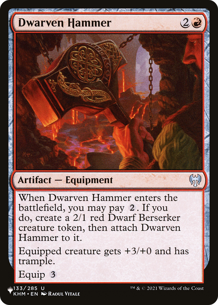 Dwarven Hammer [The List Reprints] | Jack's On Queen