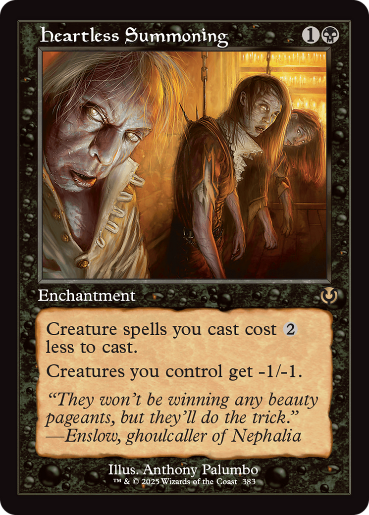 Heartless Summoning (Retro Frame) [Innistrad Remastered] | Jack's On Queen