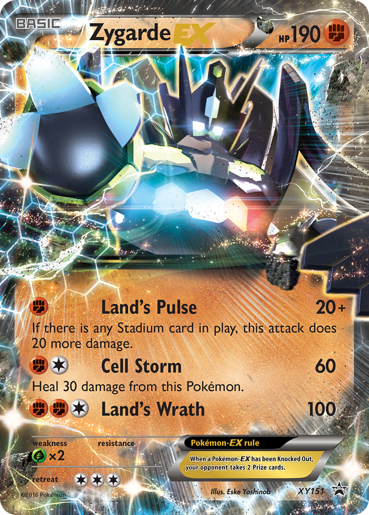 Zygarde EX (XY151) [XY: Black Star Promos] | Jack's On Queen