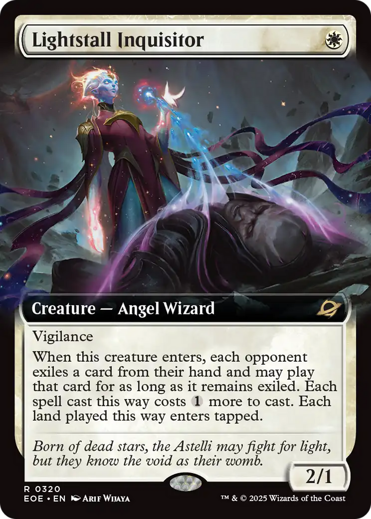 Lightstall Inquisitor (Extended Art) [Edge of Eternities] | Jack's On Queen