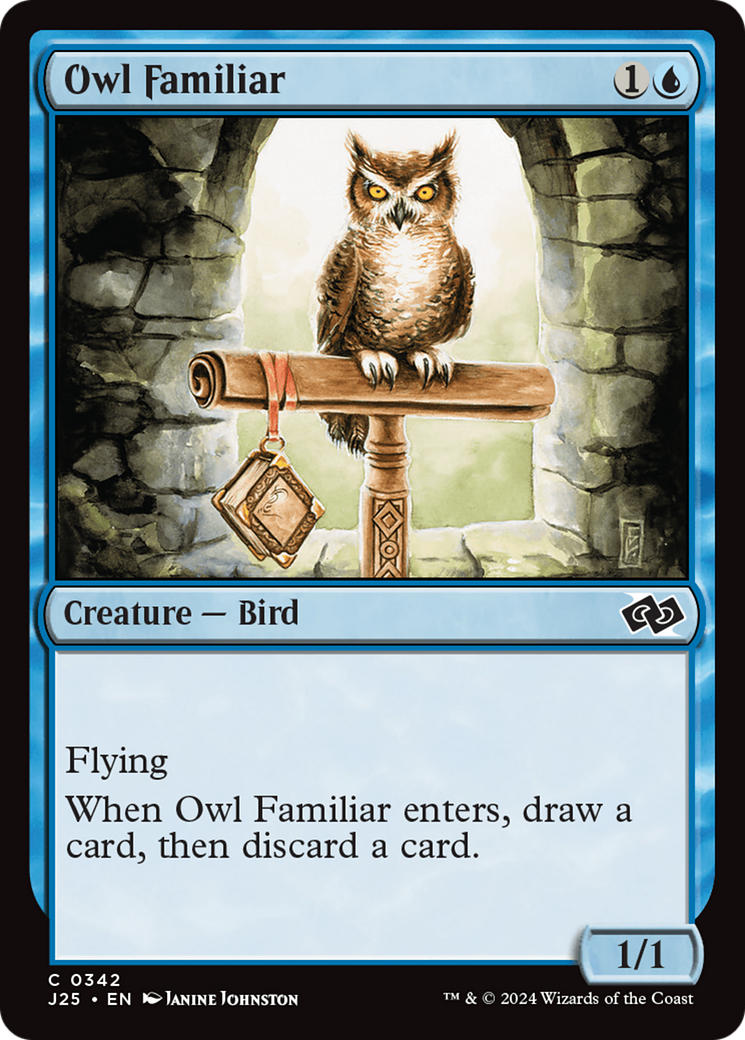 Owl Familiar [Foundations Jumpstart] | Jack's On Queen