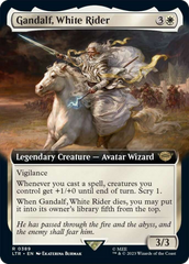 Gandalf, White Rider (Extended Art) [The Lord of the Rings: Tales of Middle-Earth] | Jack's On Queen