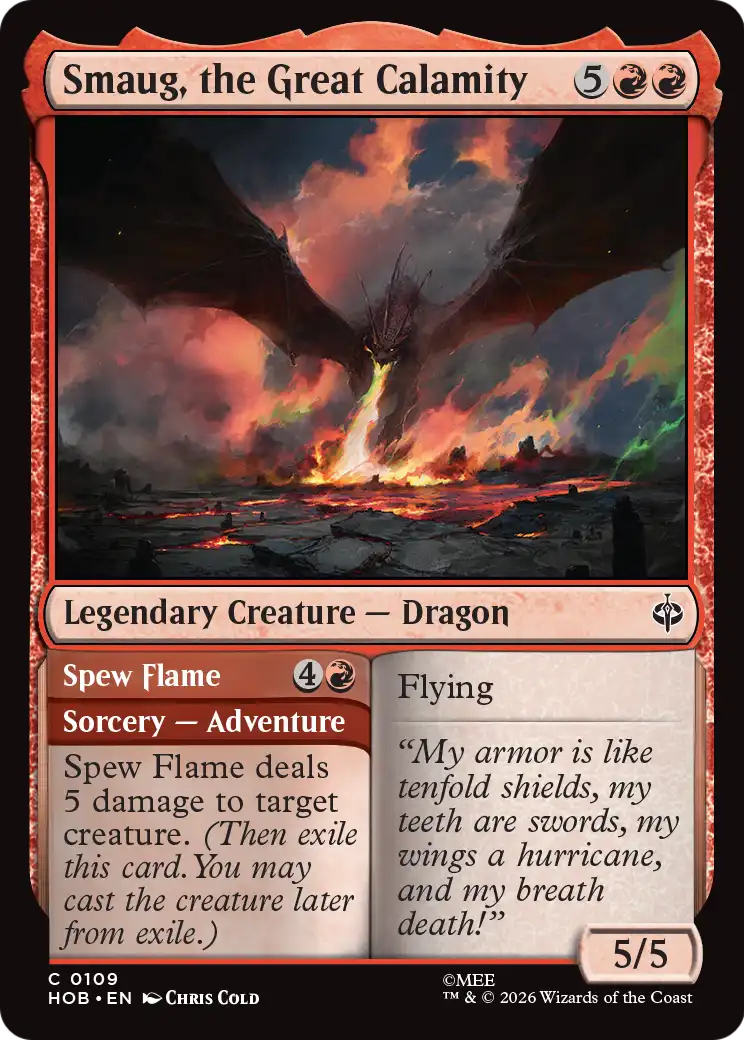 Smaug, the Great Calamity [The Hobbit] | Jack's On Queen