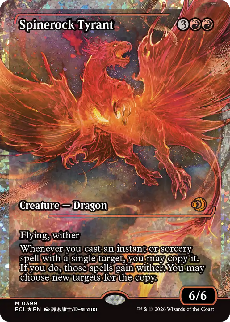 Spinerock Tyrant (0399) (Showcase) (Fracture Foil) [Lorwyn Eclipsed] | Jack's On Queen
