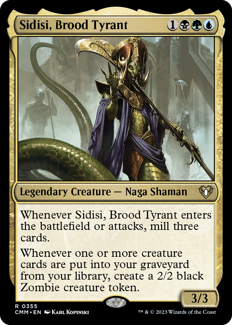 Sidisi, Brood Tyrant [Commander Masters] | Jack's On Queen