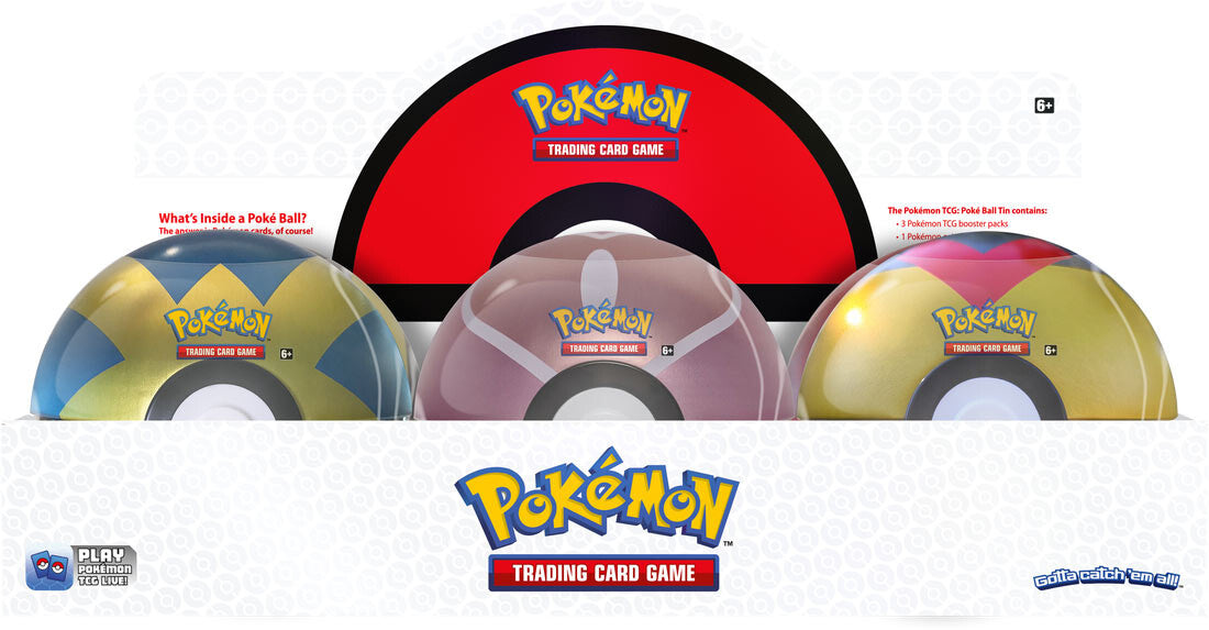 Poke Ball Tin Display (2022) | Jack's On Queen